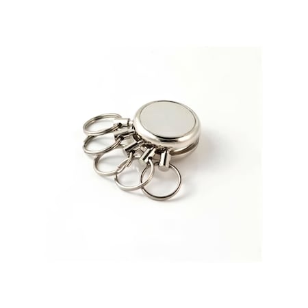 Key-Bak KEYBAK Key Spider Keychain Accessory w/ 5 Split Rings, 5PK 0318-802